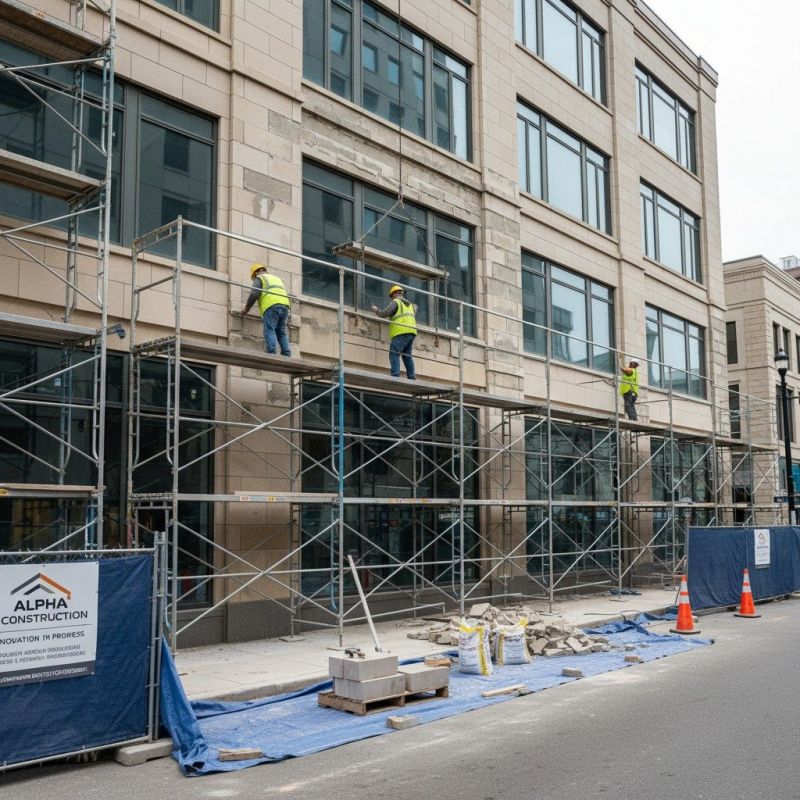 Facade Cladding Installation