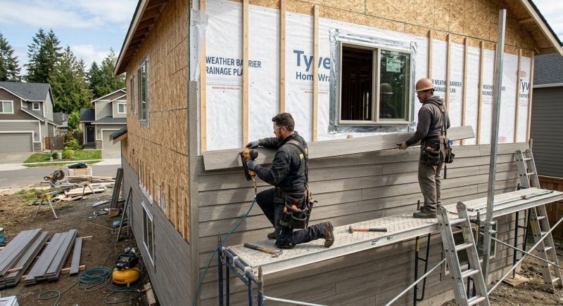 Faux Wood Siding Installation in Boston, MA