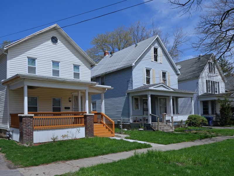 New Siding on a Residential Home