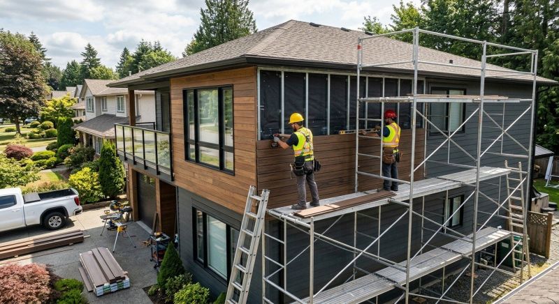 Facade Cladding Installation